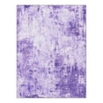 thumbnail image 2 of RELEANY Washable Area Rugs 5'x7' Non-Slip Modern Abstract Soft for Living Room Entryway Bedroom Nursery, Print Pattern, Purple Gray Pink White, 2 of 9