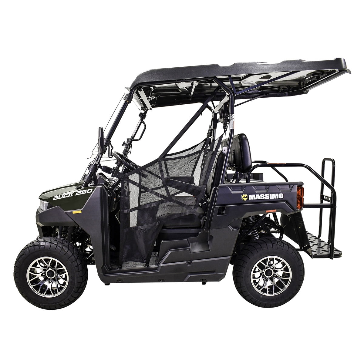 Massimo Buck 250X Golf 4Seater EFI w/Roof, Windshield, 2WD UTV/Golf