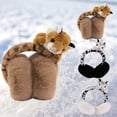 thumbnail image 3 of Women's Earmuffs Winter Warm Earmuffs Are Soft And Warm Knitted Plush Earmuffs Can Be Used To Irony The Cold Earmuffs, Women's Accessories Earmuffs, 3 of 3