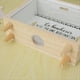 thumbnail image 4 of Caja de Archivo de Aventuras, Caja de Sombra de Viaje, Caja de Sombra de Boletos con Ranura, Cajas de Memoria de 8 Pulgadas para Recuerdos Amarillos, 4 of 5