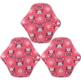 thumbnail image 4 of Filfeel Sanitary Pad Lightweight Waterproof Pul Fabric Highly Breathable Highly Absorbent Convenient To Use Women Sanitary Pad For Women Menstruating Women, 4 of 8