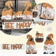thumbnail image 3 of 4Pcs/Set Bee Festival Table Ornaments Home Happy Holiday Mini Wooden Statues Desktop Decor Bees Day Party Supplies D, 3 of 5