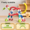 thumbnail image 5 of RKSTN P Lastic Splicing Rod Versatile Magnetic Rod Stretchable Children's Magnetic Attraction Splicing Magnetic Building Blocks Magnet Stretching Toy Gift Toddlers Toys, 5 of 5