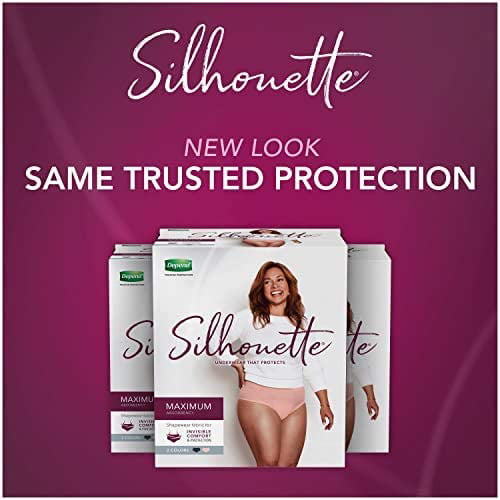 Depend Silhouette Incontinence Postpartum Underwear Small 60 Count - Berry,  60 Count - Kroger