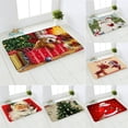 thumbnail image 6 of Bobasndm Doormat Smooth  Xmas Deer Carpet Non-Stain Multi-purpose for Bedroom, 6 of 7