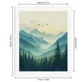 thumbnail image 2 of Paint by Numbers Kit for Adults, Mountain Morning Mist Pines Birds Paint by Numbers, Easy Paint by Numbers Kit for Adults Beginner, DIY Adult Paint by Number Kits on Canvas, Home Decor, 2 of 7