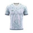 thumbnail image 3 of Mexico 2026 Soccer Cup Crew Neck Jersey for Men, Short Sleeve Football Kit Shirt with Tribal Geometric & "MÉXICO" Print, Breathable Athletic Uniform Top, Lightweight Fan Gear, 1 PC Mint Green XXXL, 3 of 4