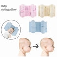 thumbnail image 1 of Baby Pillow Anti-deformation Flat Head Baby Pillow Soft[HK] pink, 1 of 3