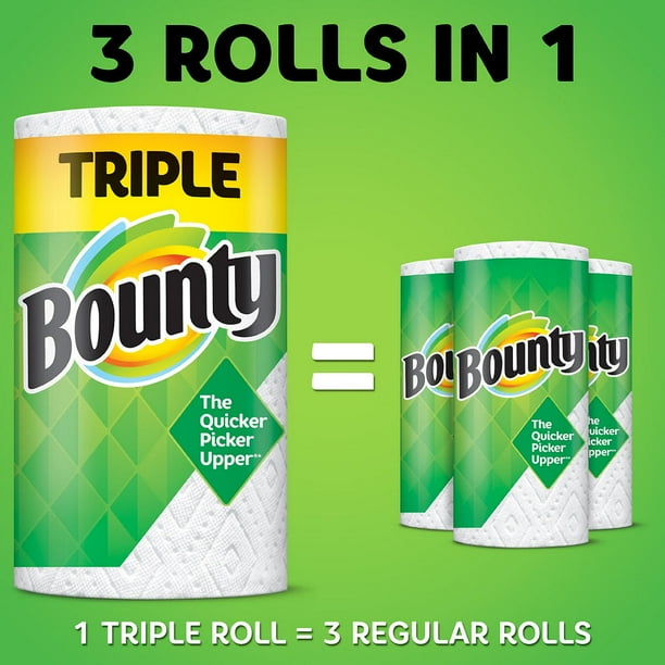 Bounty triple roll deals