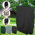 thumbnail image 4 of Waterproof UV-Resistant Folding Chair Cover, 71 x 110 cm, Black - Compatible with Garden Furniture, 4 of 5