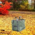thumbnail image 5 of 68*68*70 cm, 1 paquete, material recubierto de PP de una sola capa, bolsa de almacenamiento de jardín a prueba de humedad Bolsa de jardín impermeable reutilizable Bolsa de desechos de jardín plegable, 5 of 5