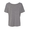 thumbnail image 3 of Bella + Canvas Slouchy T-Shirt (8816) Deep Heather Speckled, 2XL, 3 of 5