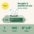 thumbnail image 6 of Earth Rated 2-in-1 Everyday Dog Wipes, Unscented, 100 Count, 6 of 8