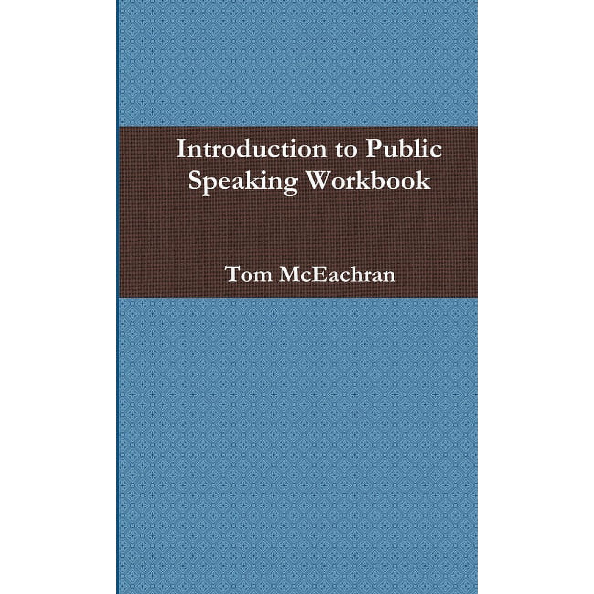 Introduction to Public Speaking Workbook (Paperback)