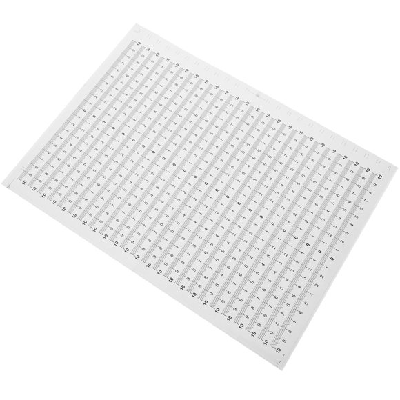 WASHWEPE 20Ud Adhesiva Para Medición Precisa En Bancos De Trabajo Con Impermeable Y Multicolor