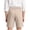 Beige, variant on FSYBOA Girls School Uniform Shorts Size 8T, Casual Above the Knee Fashion Stretch Kids Summer Shorts Red