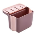 thumbnail image 1 of Dpityserensio Kitchen Leaking Basket Triangular Kitchen Waste Leaking Basket Sink Side Shelf, 1 of 6