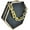 Black, variant on Kukuzhu Women Chic Evening Bags Purses Banquet Chain Hexagonal Crossbody Bag Handbag for Party Prom