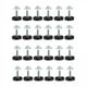 thumbnail image 1 of 2x 24x Patas de Nivelación de Muebles Niveladores de Muebles para Pisos Irregulares Tornillo Ajustable en 1/4 M6 Niveladores de Patas de Mesa para 2 piezas, 1 of 8