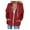 Wine, variant on Women's Lightweight Hooded Zipper Jacket Casual Long Sleeve Outerwear for Spring Autumn Fashion Top