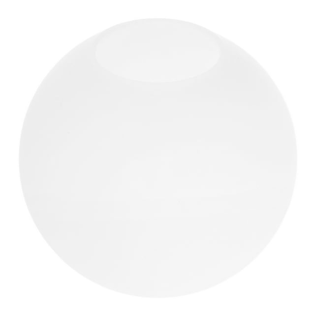 Shisuyan White Global Lampshade Textured Glass Lamp Cover Ceiling Lampshade Replacement Round Lampshade Decor