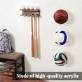 thumbnail image 5 of FrostHike Acrylic Ball Display Stand Holder Rectangular Tough Storage Rack Basketball Home Athlete Soccer Collection Gift(Transparent), 5 of 5