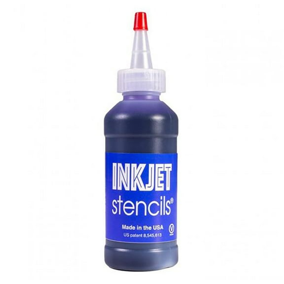 Inkjet Tattoo Stencil Ink - Revolutionary Tank Printer Ink - 4oz, Blue (1 Bottle)