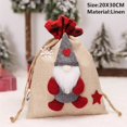 thumbnail image 1 of Saco de Papá Noel de Navidad para niños, bolsa de almacenamiento de dulces, decoración navideña, 2024, 2023, 1 of 4