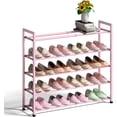 thumbnail image 1 of Expandable Shoe Rack for Closet \uC\uD Adjustable Shoe Rack for Small Space Small Shoe Organizer for Front Door Sturdy Metal, 1 of 6