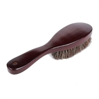 Prekrasen Fine Horsehair Soft Leather Cleaning Brush for Cleaning Upholstery, Cleaner Car Interior, Upholstery Furniture, Couch, Sofa, Boots, Shoes and More