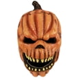 thumbnail image 2 of Calabaza de Halloween aterradora, cabeza de calabaza, disfraz de látex para adultos, 2 of 8