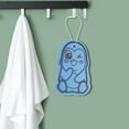 thumbnail image 5 of Unique Bargains 1 Pc Penguins Pattern Bath Sponge Body Scrubber Blue, 5 of 6