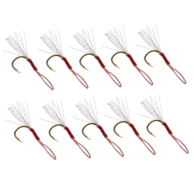 Anzuelos de ayuda de pesca Sunnimix 10 piezas Oro 12