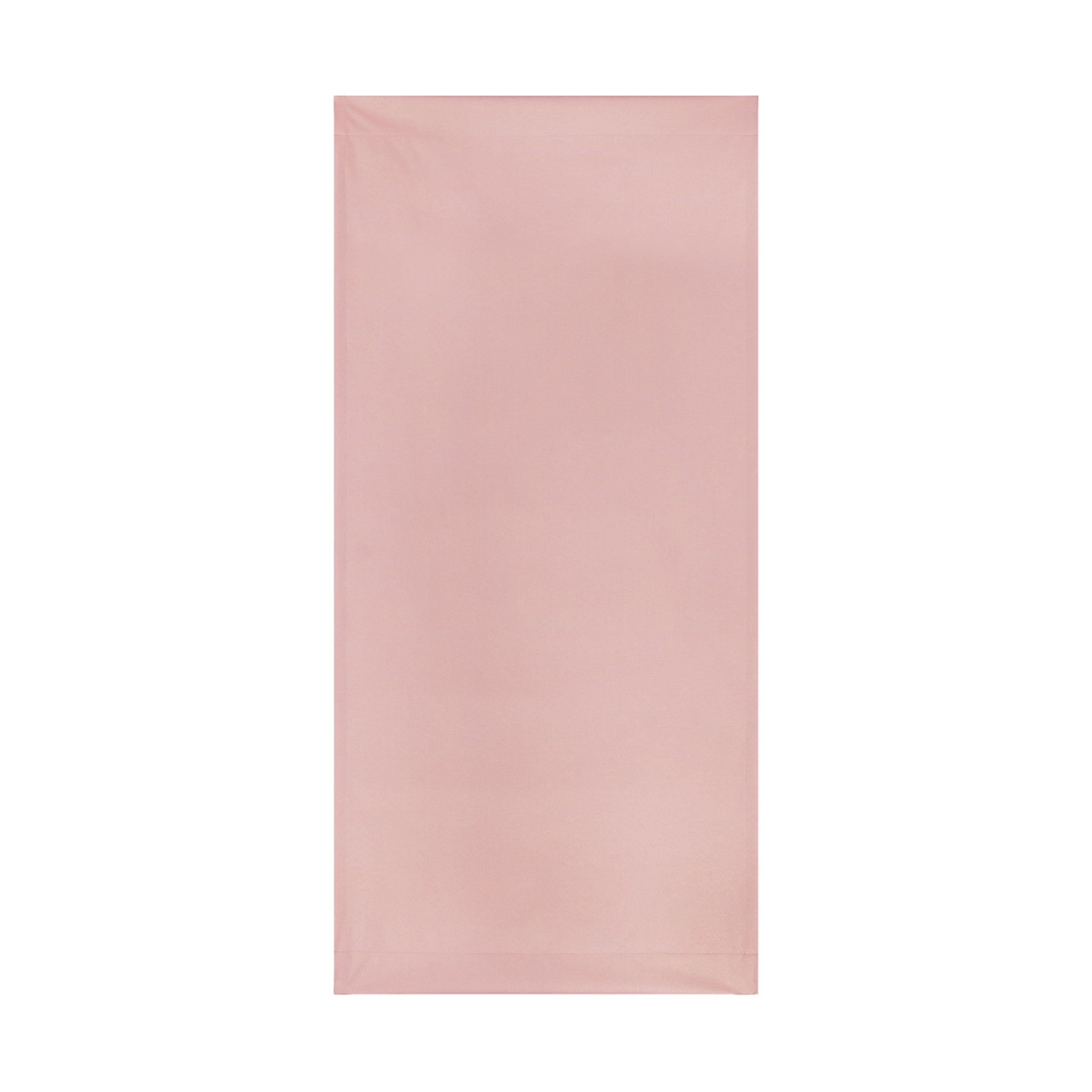 Mainstays Pink Blush Solid Blackout Rod Pocket with Back Tabs Curtain Panel Pair, Set of 2, 30" W x 63" L