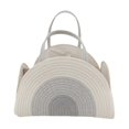thumbnail image 4 of Organizador de pañales para bebé, cesta de almacenamiento para guardería, compartimentado, ligero Blanco Gris, 4 of 9
