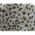thumbnail image 3 of oneOone Georgette Viscose Fabric Leopard Animal Skin Printed Fabric 1 Yard 42 Inch Wide, 3 of 4