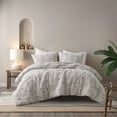 thumbnail image 6 of 3 Piece Cotton Jacquard Comforter Set-Full/Queen, 6 of 10