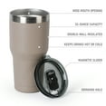 thumbnail image 4 of Ozark Trail 32 oz Stainless Steel Insulated Tumbler, Tan, 4 of 12