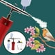 thumbnail image 5 of Mini Aerógrafo de mano compresor de aire USB pintura decoración recargable Hugo Aerógrafo de alimentación por gravedad 50x135 mm, 5 of 8