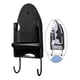 thumbnail image 4 of Colgador de hierro eléctrico Fit Width4.3in-5.5in Estante de almacenamiento Montaje fácil Montaje en pared Soporte de tabla de planchar resistente al Negro Sunnimix Soporte para tabla de planchar, 4 of 8