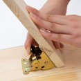 thumbnail image 2 of 4pcs Self Locking Hinge Strong Bearing Capacity Iron Folding Hinge Table Leg Brackets Folding Tools Jikaix, 2 of 4