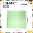thumbnail image 2 of Uxcell 200 Pcs Hojas de Papel encerado para Alimentos, 8.7 x 8.7 Pulgadas, Papel para Envolver a Prueba de Grasa, Forros de Cesta de Alimentos a Cuadros para Sándwiches y Hamburguesas, Verde, 2 of 7