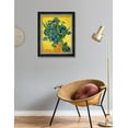 thumbnail image 3 of DECORARTS Irises Vase Flower by Van Gogh Framed Print 20x16" Art on Cotton Canvas Solid Wood Frame Giclee Print 23.25x19.25" Framed Size Wall Decor Artwork, 3 of 6