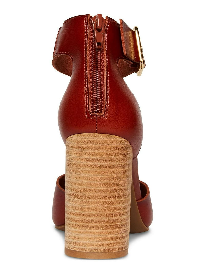 Madden Girl Reveal Women's Heeled Sandals, Size: 5, Red Brown