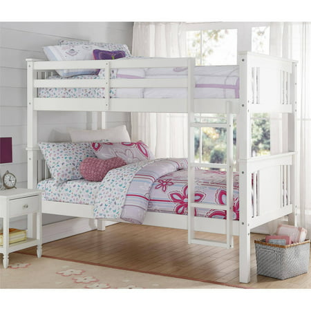 Better Homes and Gardens Flynn Twin Wood Bunk Bed, Multiple