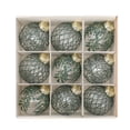 thumbnail image 1 of Inteprter Bolas de Navidad, grandes adornos navideños, árboles bohemios fáciles de adaptar, fiestas, suministros para fiestas de bodas. Kits de decoración para fiestas verde claro 24.5 x 24.5 x 8 cm, 1 of 6