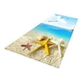 thumbnail image 4 of DOLITY Non-woven Fabric Floor Mat Printed Bathroom Non-slip Area Rug Blue_2, 4 of 7