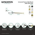 thumbnail image 4 of Kingston Brass KTBPLD0 Bel-Air Universal Front or Side Mount Toilet Tank Lever in Matte Black, 4 of 5