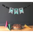 thumbnail image 2 of Inkdotpot Birthday Party DecorationsHappy Birthday Party GarlandBaby Boy Little ManPennant Banner Flag, 2 of 7