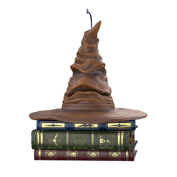 Colgante decorativo de resina, sombrero mágico con sonido de Harry Potter, adorno artesanal de resina(Sombrero mágico con sonido.1pcs)